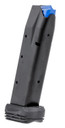 Mec-Gar CZ7519DPS Standard 19rd Detachable w/Drop Protection System 9mm Luger Fits CZ75B/CZ Shadow 2/CZ 75 SP-01/CZ Shadow/CZ 85B Blued w/Anti-Friction Coating Carbon Steel, Magazine