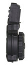 ProMag DRMA22 Standard 50rd Drum 9mm Luger Fits CZ Scorpion Black DuPont Zytel Polymer, Magazine