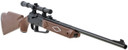 Daisy 992880603 Powerline 880 Pump Pneumatic 177 1 Pellet/50 BB Shot Molded w/Checkering & Woodgrain Black Receiver Powerline Fixed Monte Carlo Stock Air, Rifle