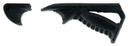 FAB Defense FXPTKCB PTK & VTS Combo Ergonomic Pointing Grip Angled w/Additional Storage Compartment Black Polymer