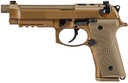 Beretta JS92M9A4M15 M9A4 9mm Luger 15+1 5.10 in FDE Cerakote Steel Threaded Barrel, Optic Ready/Serrated Slide, Aluminum Frame w/Beavertail & Picatinny Rail, Pistol