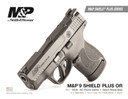 Smith & Wesson 13534 M&P Shield Plus Micro-Compact Frame 9mm Luger 10+1/13+1, 3.10 in Black Armornite Stainless Steel Barrel & Optic Cut/Serrated Slide, Matte Black Polymer Frame, Tritium Night Sights, No Safety, Pistol