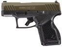 Taurus 1GX4M93B GX4 9mm Luger 11+1 3.06 in Black Stainless Steel Barrel, Mil-Spec Green Cerakote Serrated Steel Slide, Black Polymer Frame, Black w/Interchangeable Backstrap Grip, Manual/Trigger Safety, Pistol