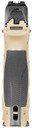 Walther Arms 2858380 PDP 9mm Luger 18+1 4.50 in Black Polygonal, Rifled Barrel, Black Optic Ready/Serrated Slide, Tan Polymer Frame w/Picatinny Rail, Black Performance Duty Texture Grips, Pistol