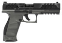 Walther Arms 2858401 PDP Full Size 9mm Luger 18+1 5 in Black Polygonal, Rifled Barrel, Black Optic Ready/Serrated Slide, Gray Polymer Frame w/Picatinny Rail, Black Performance Duty Texture Grips, Pistol