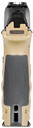 Walther Arms 2858444 PDP Compact 9mm Luger 15+1 4 in Black Polygonal, Rifled Barrel, Black Optic Ready/Serrated Slide, Tan Polymer Frame w/Picatinny Rail, Black Performance Duty Texture Grips, Pistol