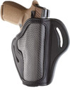 1791 Gunleather CFBH24SBLR BH2.4 OWB Open Top 2.4 Stealth Black Carbon Fiber/Leather Belt Slide Fits Walther PPQ/Sig P320/Springfield XD-M, Holster