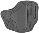 1791 Gunleather CFBHCSBLR BHC OWB Size C Stealth Black Leather Belt Slide Compatible w/Glock 43/Sig P365/Walther PPK Right Hand, Holster