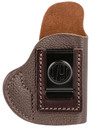 1791 Gunleather FCD0BRWR Fair Chase IWB Size 0 Classic Brown Deer Hide Belt Clip Fits Beretta Tomcat 32/Sig P938/Kahr CW Right Hand, Holster