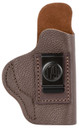1791 Gunleather FCD4BRWR Fair Chase IWB Size 04 Classic Brown Deer Hide Belt Clip Compatible w/Glock 17/19/Springfield XD/S&W M&P Right Hand, Holster