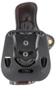 1791 Gunleather ORPDH24SBRR BH2.4 Optic Ready OWB 2.4 Signature Brown Leather Paddle Fits Walther PPQ/Sig P320/Springfield XD-M, Holster