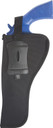 Allen 44803 Cortez Size 03 OWB Style Black Polyester, Adjustable Strap & Belt Loop Mount Type fits 5-6.5 in Barrel Medium-Large DA , Revolver Right Hand, Holster