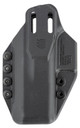 Blackhawk 416076BK Stache IWB Size 76 Black Polymer Belt Clip Compatible w/Glock 48/S&W Shield EZ9, Holster