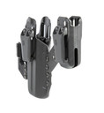Blackhawk 416102BK Stache Premium Kit IWB Size 02 Black Polymer Belt Clip Compatible w/Glock 19/23/32/44/45 Includes Mag Carrier, Holster