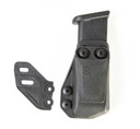Blackhawk 416A03BK Stache Mag Carrier IWB Single Stack Belt Clip Mount Fits Belts 1.50 in Wide Black Polymer