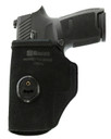 Galco TUC164B Tuck-N-Go 2.0 IWB Black Leather UniClip/Stealth Clip Fits S&W J Frame 3 in, Holster
