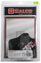 Galco WK2266B WalkAbout 2.0 IWB Black Leather UniClip/Stealth Clip Fits 1911 Fits 4-4.25 in Barrel, Holster