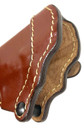 Hunter Company 470045 Pro-Hide IWB Brown Leather Fits Glock 43 Right Hand, Holster