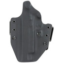 L.A.G. Tactical, Inc. Defender Series, OWB/IWB Holster, Fits 1911 w/ Rail, 5 in Barrel, Kydex, Right Hand, Black Finish 6004