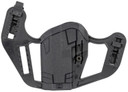 Uncle Mikes 79076 Apparition IWB/OWB Belt Clip Mount Compatible w/Glock 48/S&W M&P Shield EZ Black Polymer, Holster