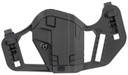 Uncle Mike's 79100 Apparition Hip Holster Black Synthetic IWB/OWB S&W M&P Shield 9,40,45 Ambidextrous Hand