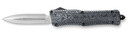 CobraTec Knives LCFCTK1LDAGNS CTK-1 Large 3.75 in OTF Dagger Plain D2 Steel Blade/Carbon Fiber Aluminum Handle Features Glass Breaker Includes Pocket Clip, Knife