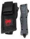 CobraTec Knives SCFCTK1SDADNS CTK-1 Small 2.75 in OTF Dagger Plain D2 Steel Blade/Carbon Fiber Aluminum Handle Features Glass Breaker Includes Pocket Clip, Knife