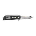 Cold Steel CS20NPJAA 1911 3 in Folding Clip Point Plain 4034 SS Blade/Black Checkered Griv-Ex Handle Includes Pocket Clip, Knife