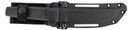 Cold Steel CS35AP Outdoorsman 6 in Fixed Clip Point Plain VG-10 San Mai Blade/Black Kray-Ex Handle Includes Sheath, Knife