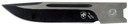 Templar SCAP331 Captain Gen II Small 2.69 in OTF Drop Point Plain Black Oxide Stonewashed 440C SS Blade/ 4.31 in Red/White/Blue w/ Star Aluminum Handle Features Glass Breaker Includes Pocket Clip/Sheath, Knife
