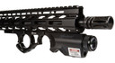 Firefield FF35011K Rival XL Foregrip Flashlight Green Laser Combo Matte Black 75/150 Lumens White LED Light