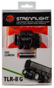 Streamlight 69430 TLR-8G Weapon Light w/Laser 500 Lumens Output White LED Light Green Laser 140 Meters Beam Black Anodized Aluminum