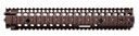 Daniel Defense 0100408001 M4A1 RIS II Handguard 12.25 in 2-Piece, Style Made of 6061-T6 Aluminum with FDE Anodized Finish & Picatinny Rail for AR-15
