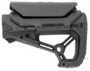 FAB Defense FXGLCORESCP GL-Core S CP CQB Optimized Combat Buttstock w/Adjustable Cheek-Rest for AR-15/ M4 Black Fiberglass Reinforced Polymer