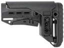 NcStar VG130052 Compact PCP52 Mil-Spec Stock Black Synthetic Collapsible with Adjustable Cheekpiece