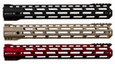 Rise Armament RA905100BLK RA-905 Handguard 10 in 6061-T6 Aluminum Black Anodized with M-LOK & Picatinny Rail for AR-15