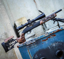 Woox SH.CHS001.37 Furiosa Chassis Walnut with Aluminum Chassis with Adjustable Cheek for Ruger 10/22 Right Hand