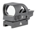 Aim Sports RT506C Full Size Reflex Matte Black 1 x 34 mm Red/Green Multi Reticle, Red Dot Sight