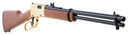 Rossi RL22181WDGLD1 Rio Bravo 22 LR 15+1 18 in Polished Black Barrel, Gold Metal Rec, Hardwood Furniture, Rifle