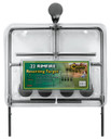Caldwell 902365 Resetting Rimfire Resetting Steel Target Black/Orange Impact Enhancement Motion 2.50 in