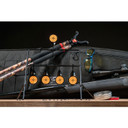 Caldwell 820585 Resetting Target Airgun AR500 Steel Black/Orange Impact Enhancement Motion 1.50 in