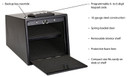 Hornady 75430 Keypad Vault Keypad Key Entry Black Steel Holds 2, Handguns 12.70 in H x 9 in W x 8.80 in D , Gun Safe