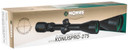Konus 7278 KonusPro 275 Matte Black 3-9x40mm 1 in Tube Engraved Ballistic 275 Dot Reticle for Muzzleloader, Rifle Scope