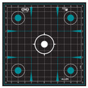 Allen Girls With Guns 15280 Splash Self-Adhesive Paper Black/Teal Grid 5 Pack