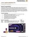 Federal AE9SJ4 Syntech Training Match 9mmLuger 124gr Total Syntech Jacket Flat Nose 50 Per Box/10 Case Centerfire, Handgun Ammunition