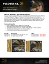 Federal P327HST1S Premium Personal Defense 327FederalMag 104gr Jacketed Hollow Point 20 Per Box/10 Case Centerfire, Handgun Ammunition
