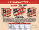 Winchester USA9NATOW USA Valor 9mmLuger 124gr Full Metal Jacket 200 Per Box/5 Case Centerfire, Handgun Ammunition