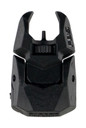 FAB Defense FXFBS Front Back-Up Sight for AR-15/ M16/ M4 Low Folded Profile Spring-Locked Deployment Black Polymer & Metal