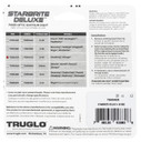 TruGlo TG954CR StarBrite Deluxe Bead Black | Red Fiber Optic Front5-40 in Threads, Shotgun Sight