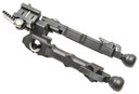 Accu-Tac BRBG200 BR-4 G2 Bipod 5.5 in-8.25 in Adjustment Black Hardcoat Anodized 6061-T6 Aluminum